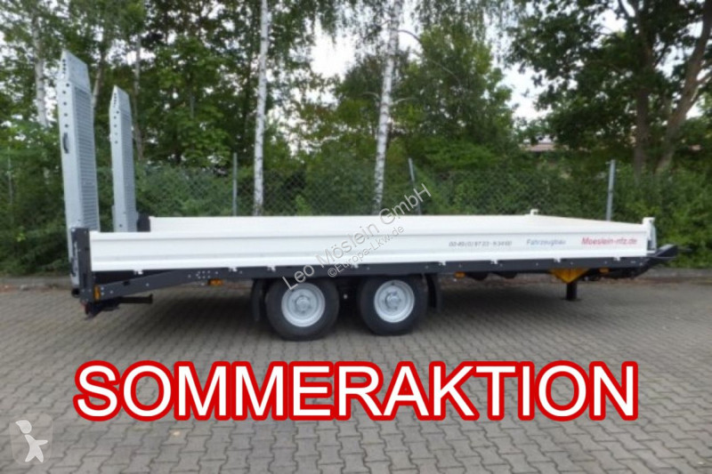 Remorca TTT 11- 6,28 Weiß Neuer Tandemtieflader