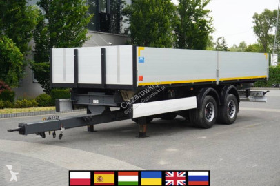 Ремарке Krone construction trailer / Flatbed 18 pallets / NEW SUPERSTRUCTURE / 2 units