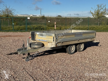 Hubière dropside flatbed trailer