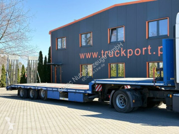 Humbaur heavy equipment transport trailer