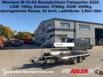 Wörmann heavy equipment transport trailer