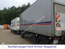 Przyczepa Kofferanhänger mit LBW, gute Bereifung furgon używana