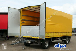 Remolque SCHUTZ LA 10 t., 6,3 m. lang, Durchlader, Luft lona corredera (tautliner) usado