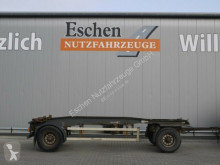 Rimorchio portacontainers Hüffermann Schlittenanhänger, Scheibenbremsen, Luft, BPW