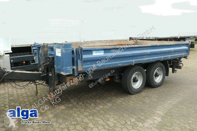 Voir les photos Remorque Blomenröhr 884/11900, Tieflader, Kipper, Rampen, 4,55mtr.
