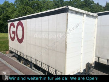 Möslein TP 11 Schwebheim Pritsche + Plane Tandem trailer used tarp