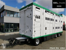 Pezzaioli Menke-Janzen / 3 Stock / Hubdach trailer used livestock trailer