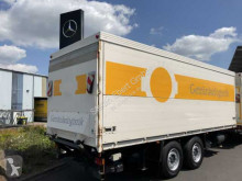 Remolque Schmitz Cargobull ZFPR18 2 Achsen Getränkekoffer+LBW Schwenkwand caja abierta transporte de bebidas usado