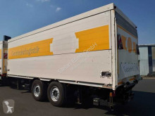 Přívěs Schmitz Cargobull ZFPR18 2 Achsen Getränkekoffer+LBW Schwenkwand plošina míchadlo použitý