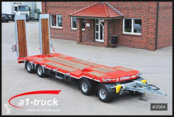 Remorque porte engins neuve Schwarzmüller 4-achs Tiefladeanhänger mech Rampen