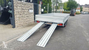 Remolque caja abierta teleros 3 Achsen Hochlader 5m 3500 kg Rampen Alubordwänd