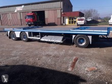 Remolque caja abierta transporta paja usado Samro