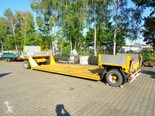Aanhanger Fliegl 2 Achs Tiefbett- Tiefladeranhänger tweedehands dieplader