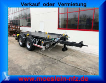 New container trailer Möslein 14 t Tandem- Absetzmuldenanhänger,geschlos