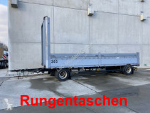 Прицеп платформа бортовой б/у Schwarzmüller 2 Achs Jumbo- Pritschenanhänger mit Rungentasch