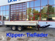 Remorque benne occasion Möslein 13 t Tandemkipper- Tieflader