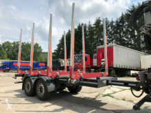 Remolque maderero nc Tandem Holz Anhänger 4-Mal Rungen D7 Luft Gurken