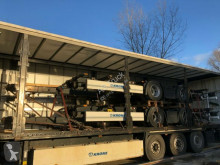 Reboque chassis usado Krone Tandem ANH Zwillingsbereifung 2-Mal Palletenkast