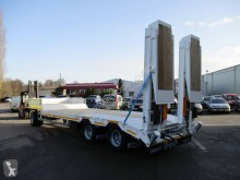 Louault 3 essieux avant train trailer used heavy equipment transport