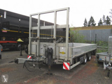 Humbaur Tieflader Rampen trailer used heavy equipment transport