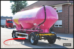 Feldbinder HEUT 31.2, Silo, Futter 3 Kammern TÜV 07/2021 trailer used powder tanker