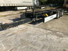 Remolque chasis Krone Tandem ANH Zwillingsbereifung Palletenkasten
