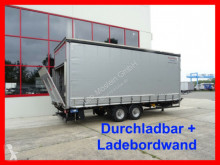 Remolque Möslein Tandem- Planenanhänger, Durchladbar + LBW lona corredera (tautliner) usado