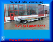 Remolque Möslein 3 Achs Plato- Tieflader- Anhänger portamáquinas nuevo