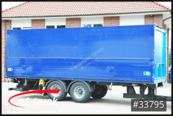 Remolque caja abierta transporte de bebidas Krone ZZ 18, Ewers Schwenkwand, LBW Bär 2500kg, ALU