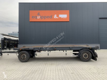 Remolque caja abierta Jung hydraulisch klemsysteem voor afvalbakken, SAF+schijf, APK: 02/02/2021