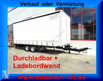 Remolque lona corredera (tautliner) Möslein Tandem Planenanhänger mit Ladebordwand 1,5 t un