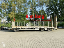 Remolque portamáquinas 3 Achs Tiefladeranhänger 9 m Ladelänge