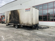 Möslein box trailer Tandem- Kofferanhänger, Durchladbar Brandschade