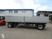 Meusburger dropside flatbed trailer MPA-2 Baustoff 7,3 M Verzinkt BPW Alufelgen