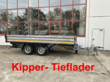 Remolque Möslein 13 t Tandem 3- Seitenkipper TiefladerWenig Benu volquete volquete trilateral usado