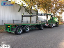 Przyczepa Pacton Autonoom FM 440 (2008) EURO 5, MKG crane, Remote, Airco, Twistlocks, Combi platforma używana