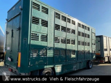 Michieletto 3 Stock Hubdach Vollalu trailer used livestock trailer