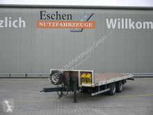 Remolque Blomenröhr 682 / 14000, Container Twistlock, ALU Rampen caja abierta teleros usado