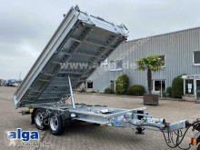 Humbaur tipper trailer HTK 105024, mit Rampen, verzinkt, Tieflader