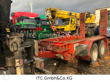 Tieflader Anhänger heavy equipment transport used