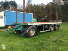 Remolque Kaiser caja abierta transporta paja usado