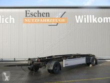 Hüffermann HSA 18.70 Schlitten, SAF, 2 Staukästen trailer used container