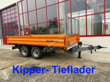 Remorque tri-benne Müller-Mitteltal 13,5 t Tandemkipper- Tieflader