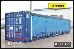 Equipamientos carrocería caja lona corredera Krone 45 HC Container, Schiebeplane, Seitentüren