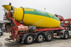 Návěs Liebherr BETON MIXER -3 assen-12M³ beton frézovací stroj / míchačka použitý