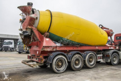 Návěs Liebherr BETON MIXER-3 assen- 12M³ beton frézovací stroj / míchačka použitý