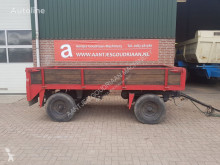 Remolque agrícola Wagen volquete con cortina usado