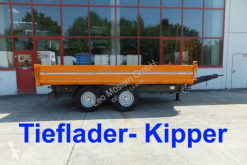 Remolque volquete 14 t Tandemkipper- Tieflader