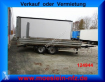 Tandemtieflader trailer used heavy equipment transport