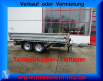 Remolque volquete Tandemkipper- Tieflader mit Breitbereifung
